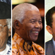 Nelson Mandela (Chris Jackson/Getty Images); Hugo Chávez (Matias Recart/Getty Images); Chinua Acebe (AFP/Getty Images)